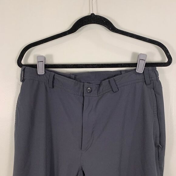 Mack Weldon dark grey athletic men’s joggers with zipper pockets size large - Picture 12 of 13